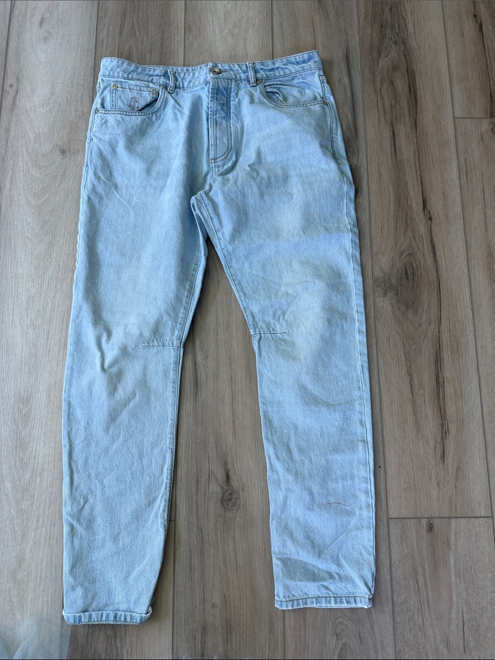 Brunello Cucinelli Light Blue Slim-Straight Jeans
